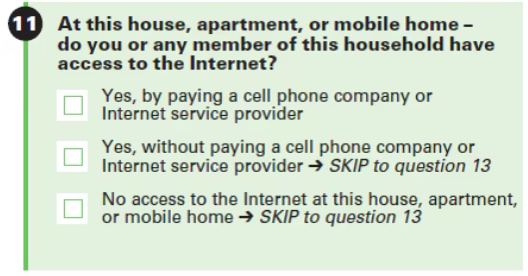 ACS Survey Question 2